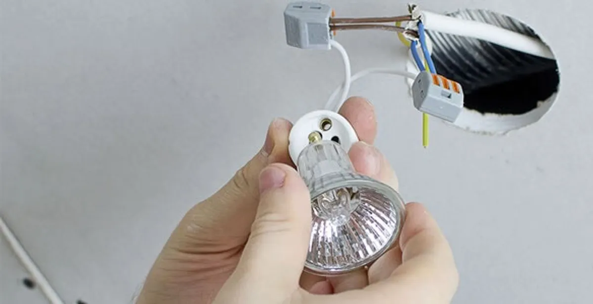 lighting installation service with secure light fixture connections handled by certified electricians in Olathe, KS
